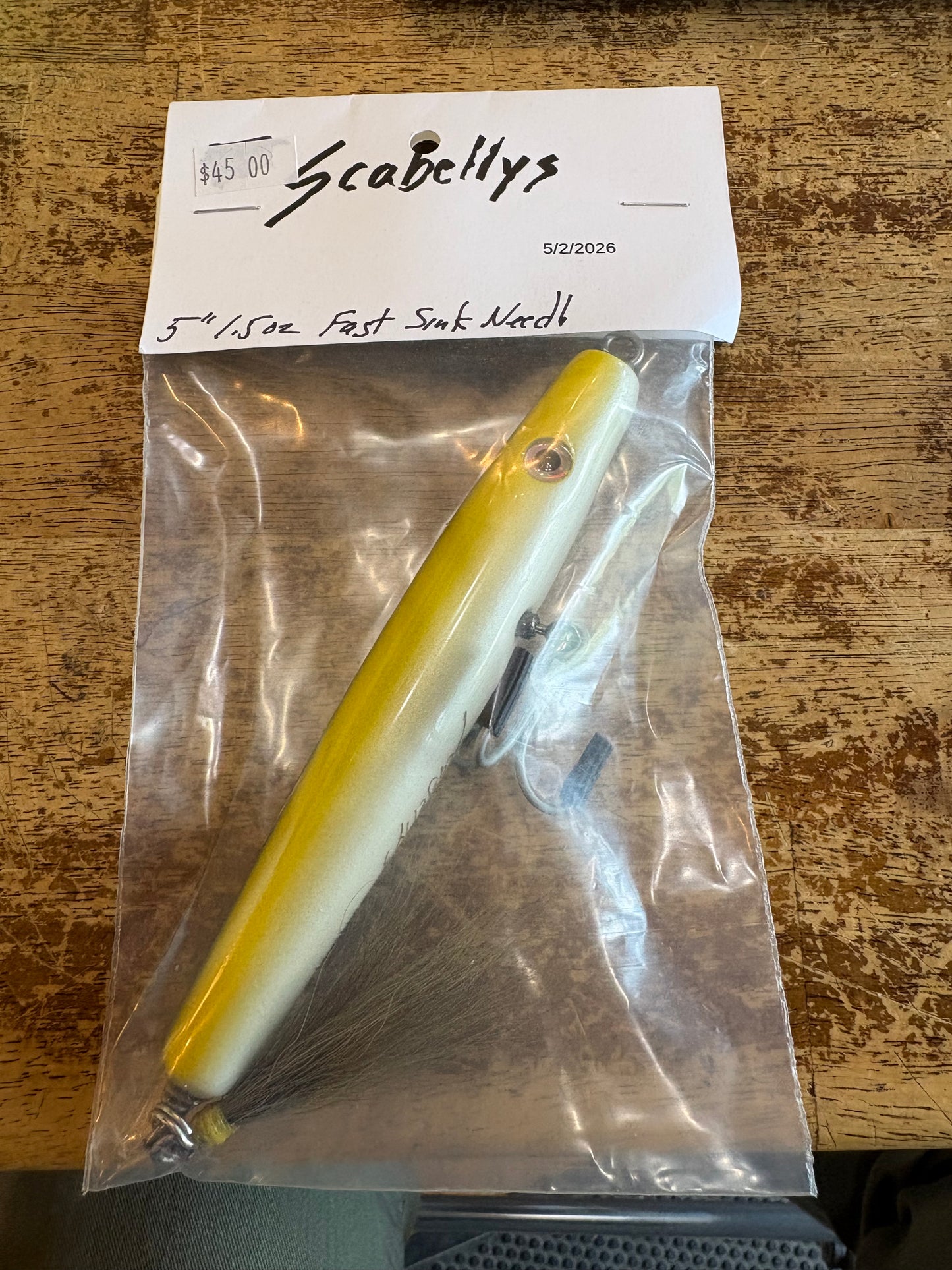 Scabellys 5'' Sinking Needle