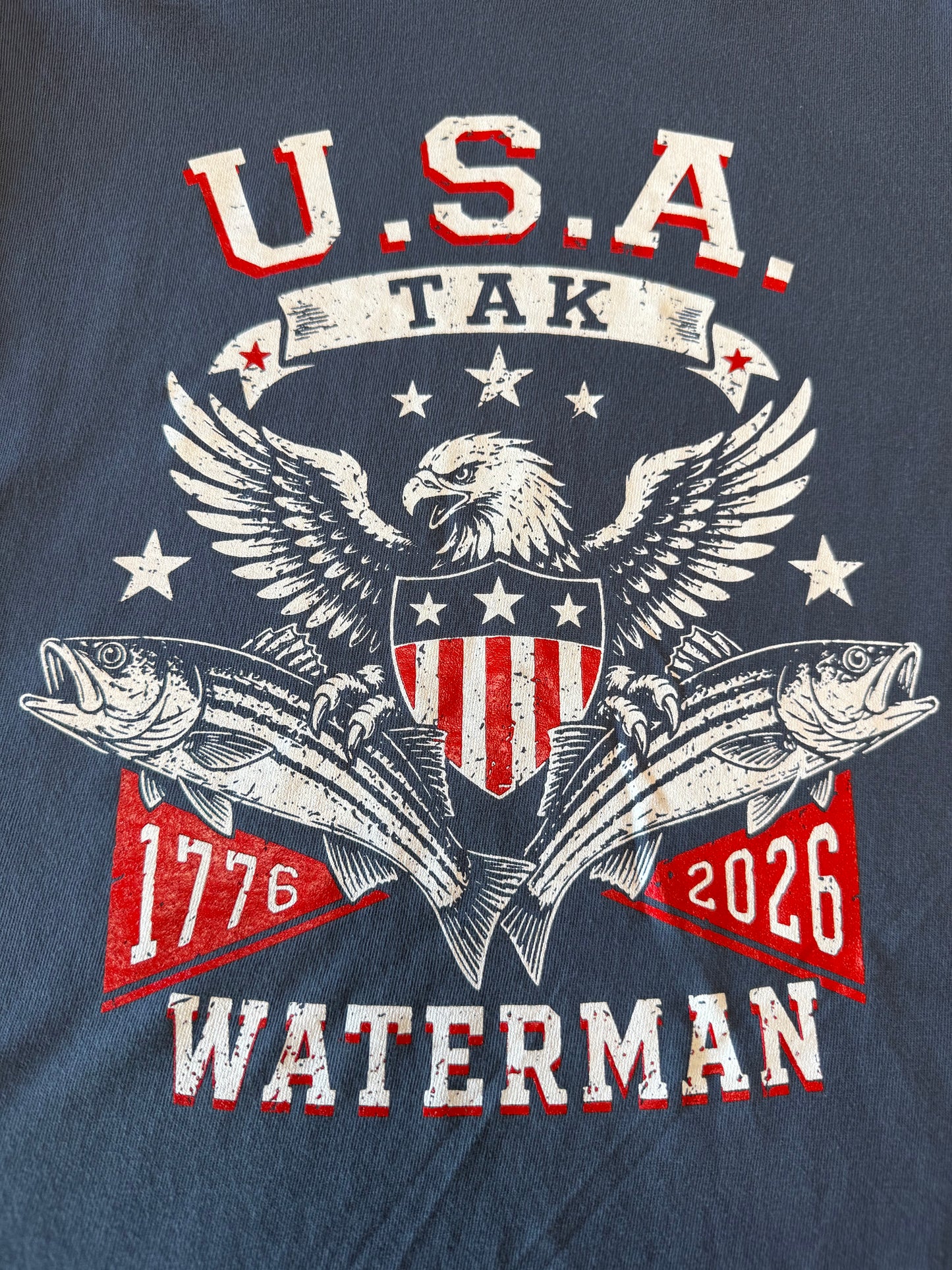 USA TAK 250 hooded t-shirt