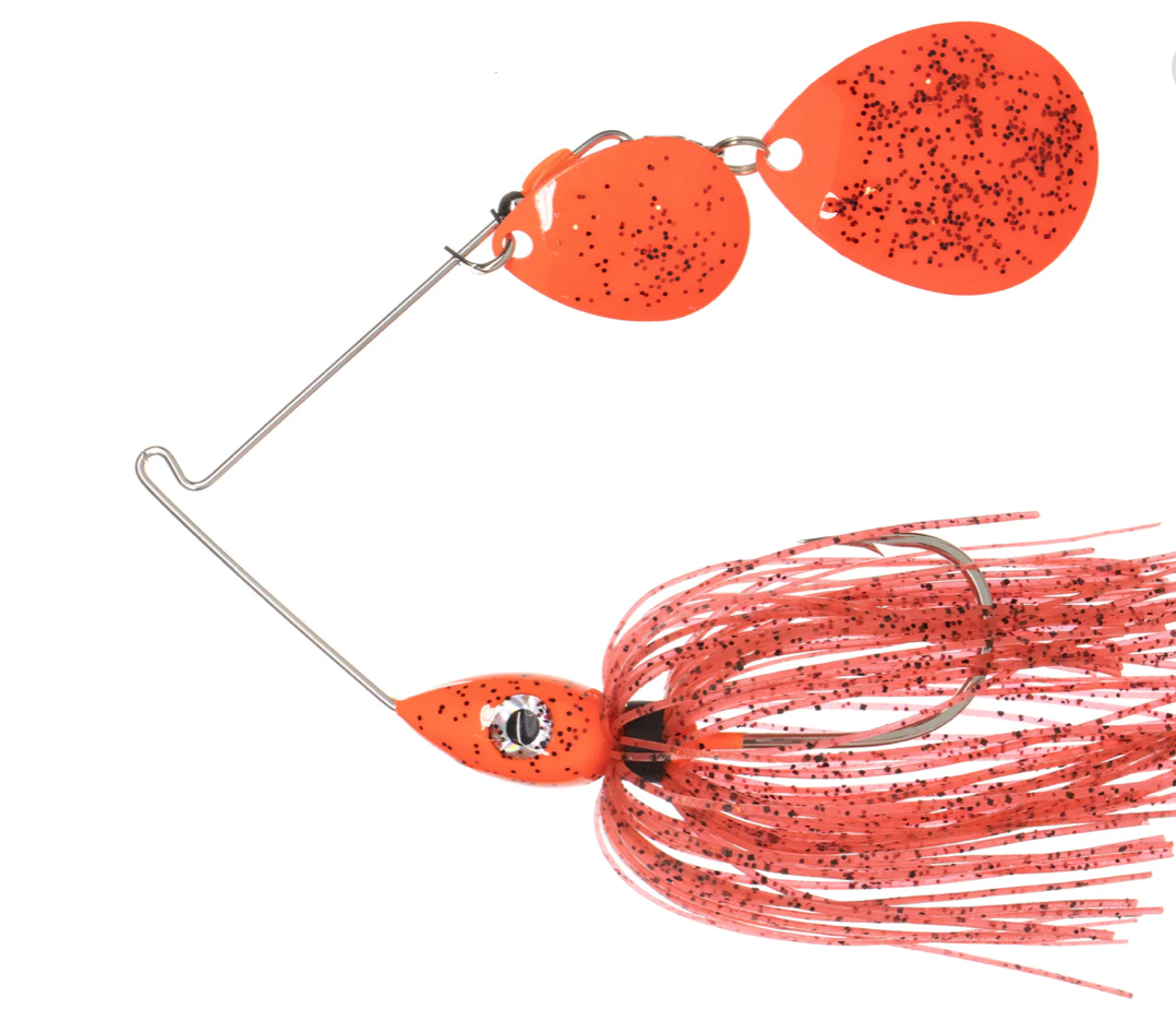 Nichols Lures Pulsator Metal Flake Spinnerbait Double Colorado