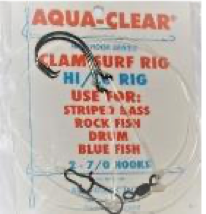 Aqua Clear Clam Surf Rig