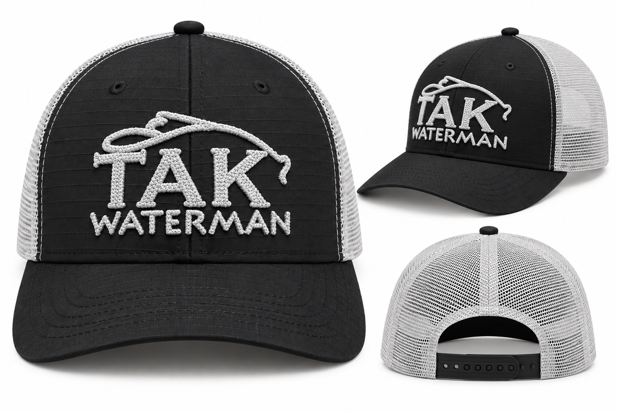 TAK Waterman Ripstop Trucker Hat | Black
