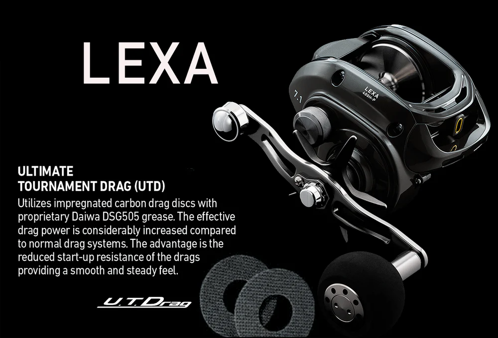 Daiwa Lexa -Baitcasting Reels