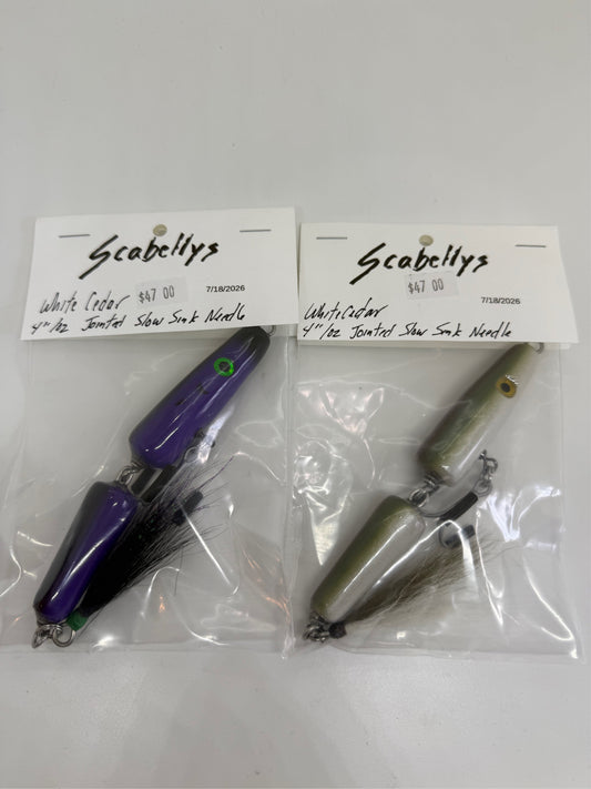 Scabellys 4” Jointed Slow Sink Needle