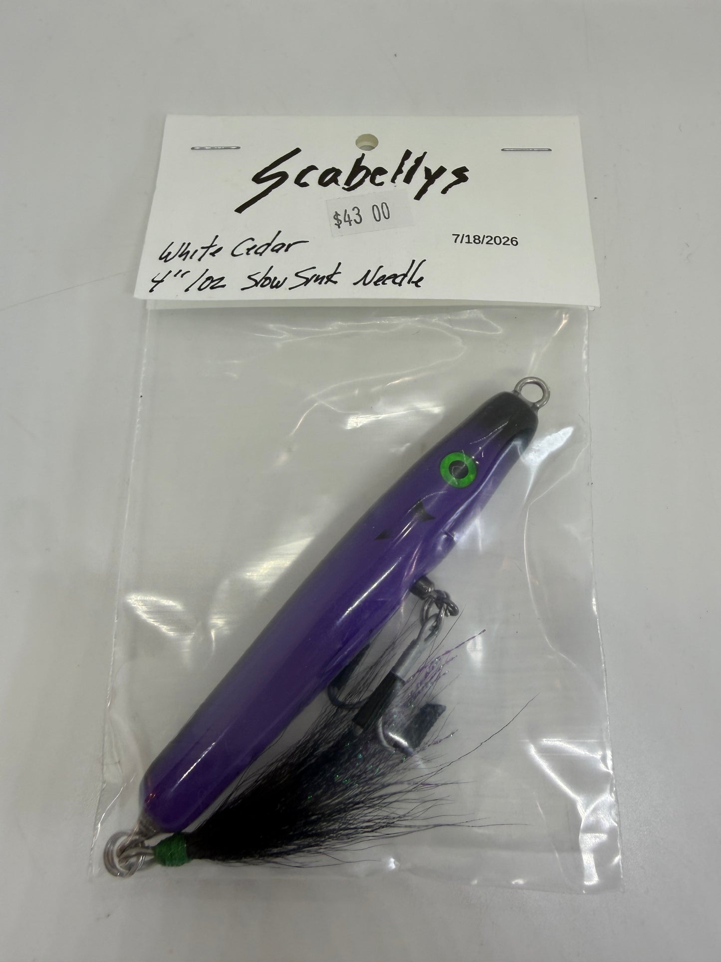 Scabellys 4” Slow Sink Needle