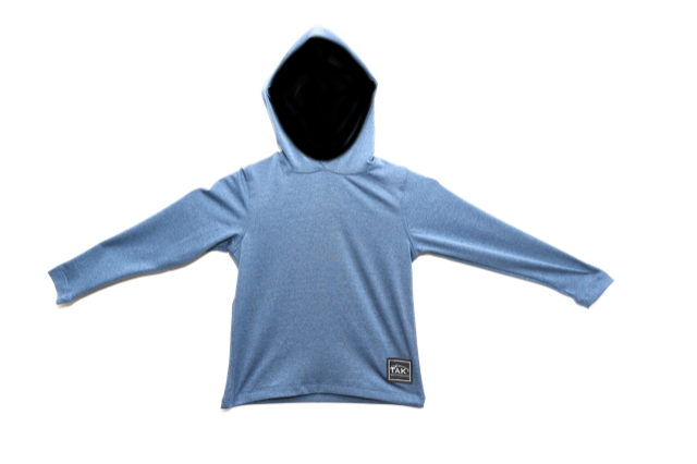 Youth Solar Stretch® Performance L/S Hoody | Navy