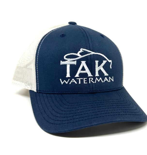 Trucker Hat | Navy/Silver