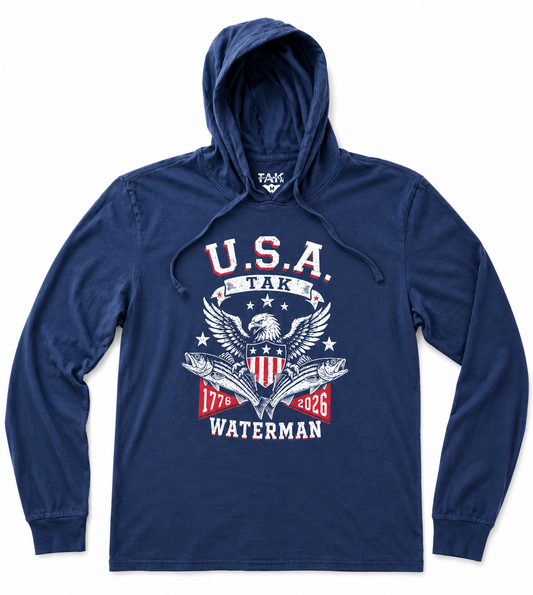 USA TAK 250 hooded t-shirt