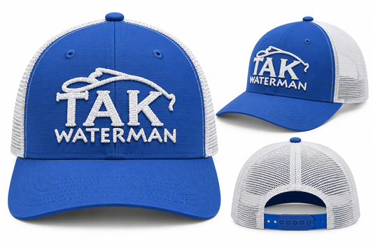 TAK Waterman Ripstop Trucker Hat | Royal Blue