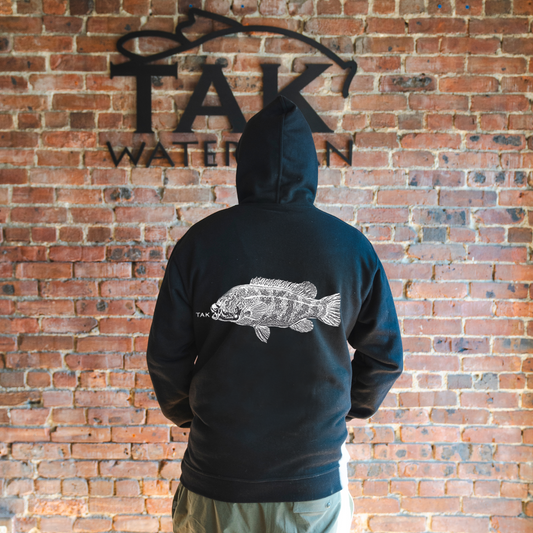 Dawn Patrol Heavyweight Hoodie w/ Blackfish logo