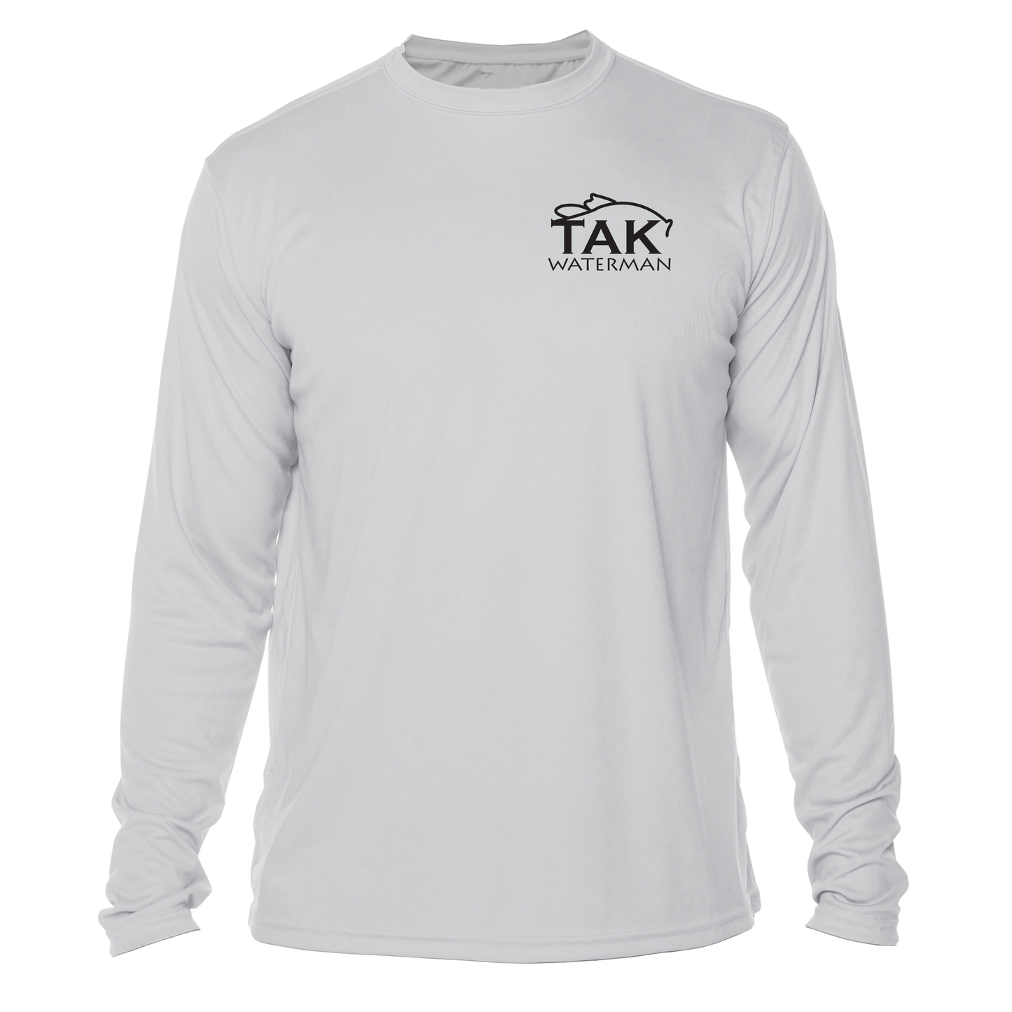 NJ Striper Solar Tech LS T-Shirt | Sea Grey