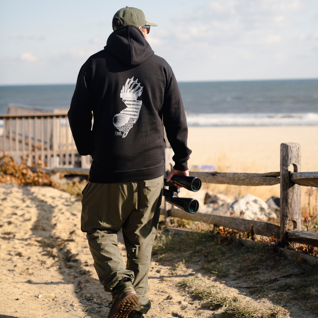 Dawn Patrol Heavyweight Hoodie w/ NJ Striper Logo