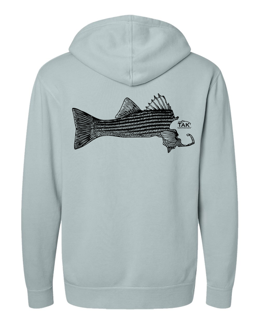 Massachusetts Striper Hoodie | Sage