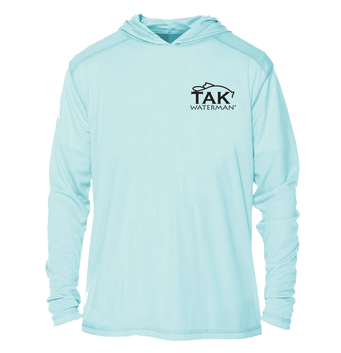 Massachusetts Striper Solar Tech L/S Hoody | Sea Blue