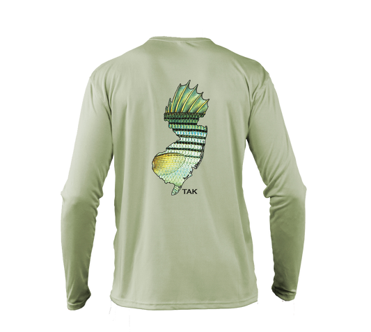 Tak Waterman | NJ Striper Solar Tech | Long Sleeve T-Shirt