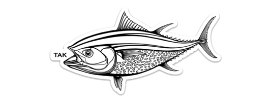 TAK Bluefin Tuna Decal***Free Shipping for decal orders only***